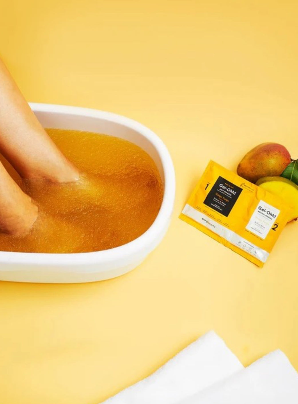 Gel-Ohh Jelly Spa Pedicure - Mango Tango