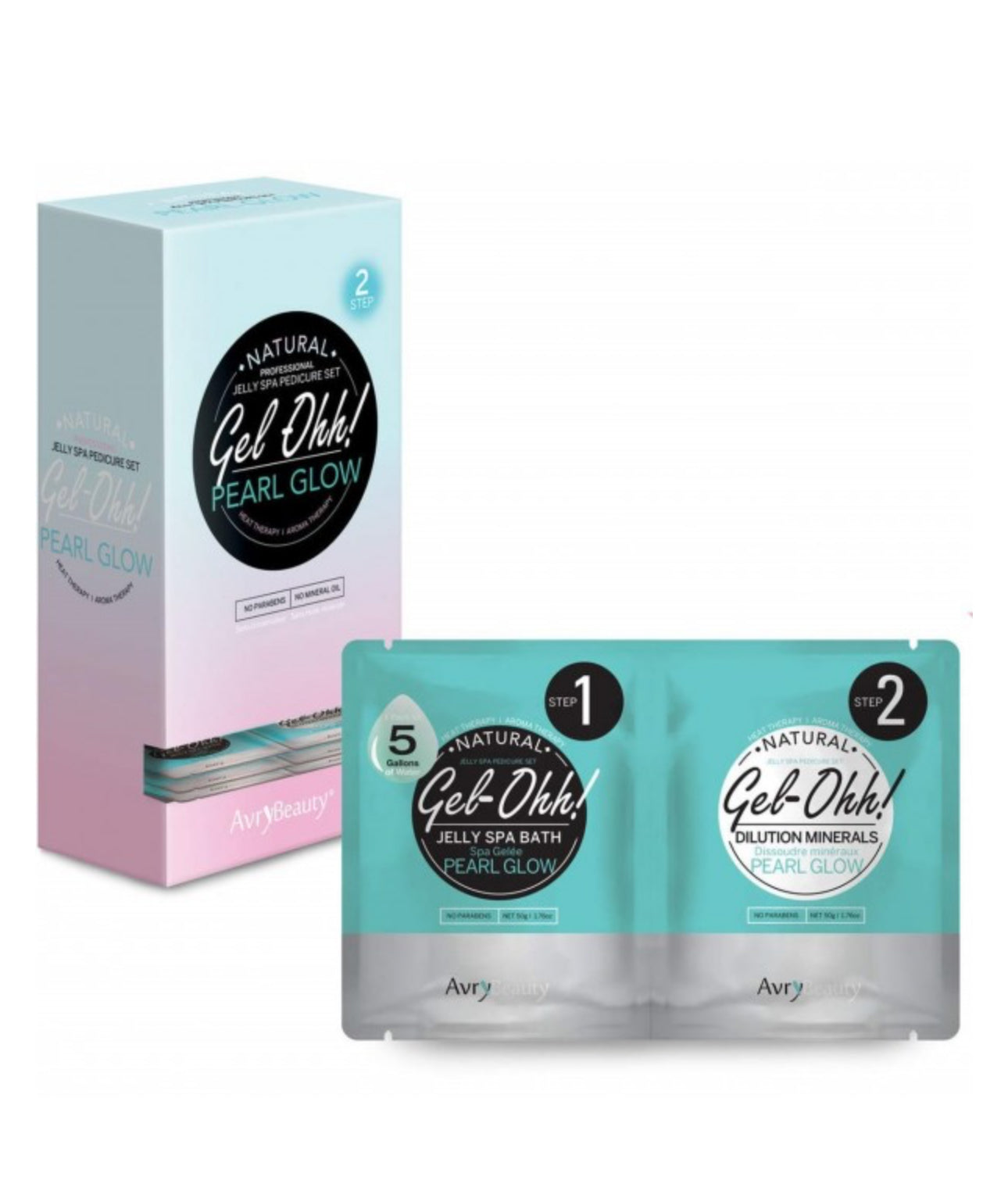 Gel-Ohh Jelly Spa Pedicure - Pearl Glow